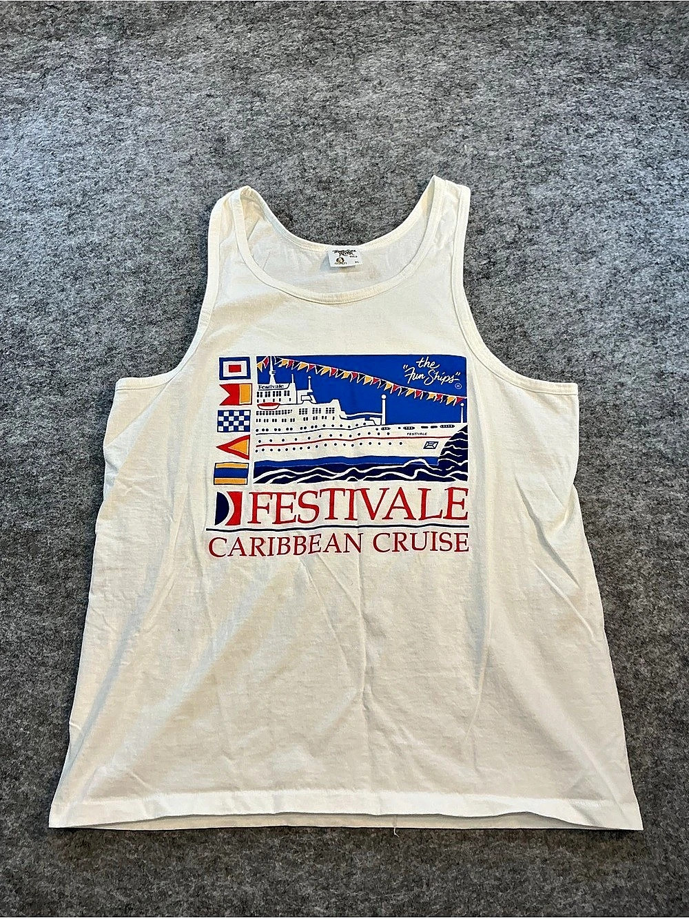 Tennessee River Festival Caribbean Cruise Tank Top XL